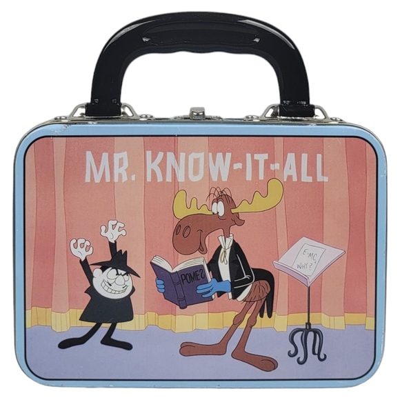 The Adventure of Rocky and Bullwinkle and Friends Metal Lunch Box  - 1998 - Picture 5 of 9
